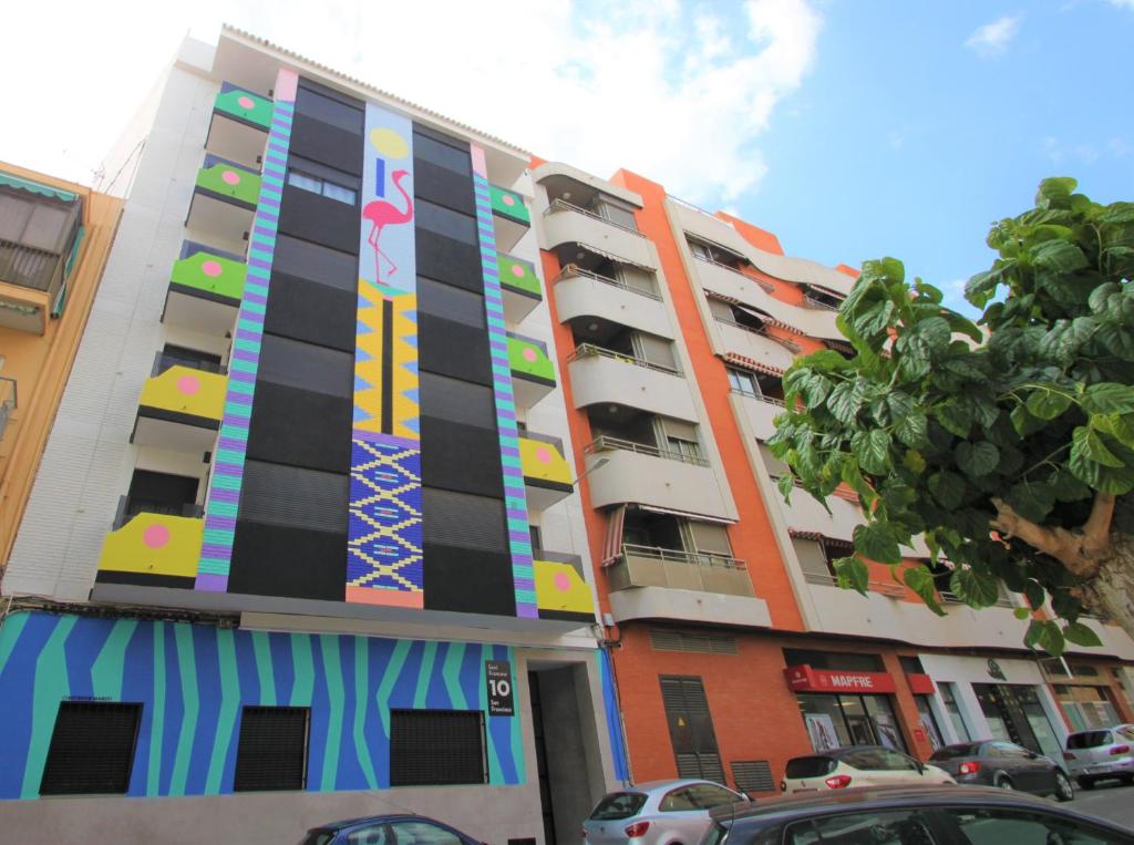 Edificio en el que se encuentra el apartamento