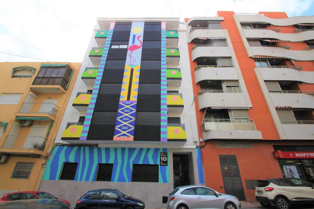 Edificio en el que se encuentra el apartamento