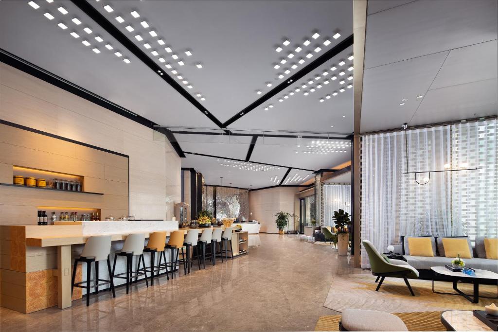 Posezení v ubytování Hampton by Hilton Shenzhen North Station