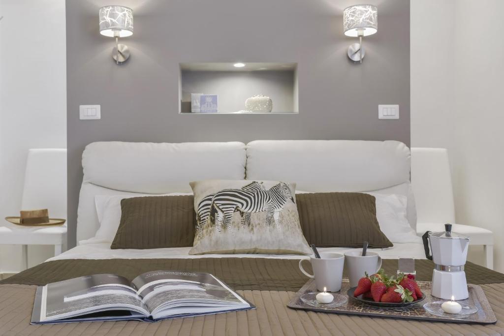 A seating area at Accademia Apartment