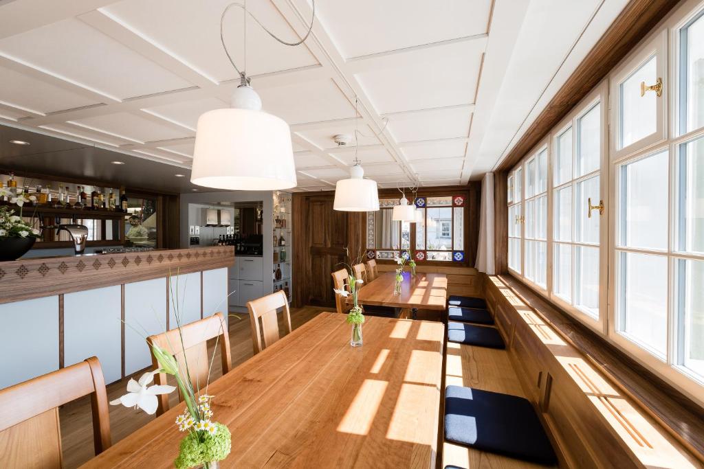 Posezení v ubytování Hotel Krone Speicher