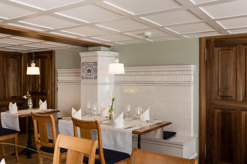 Restaurace v ubytování Hotel Krone Speicher