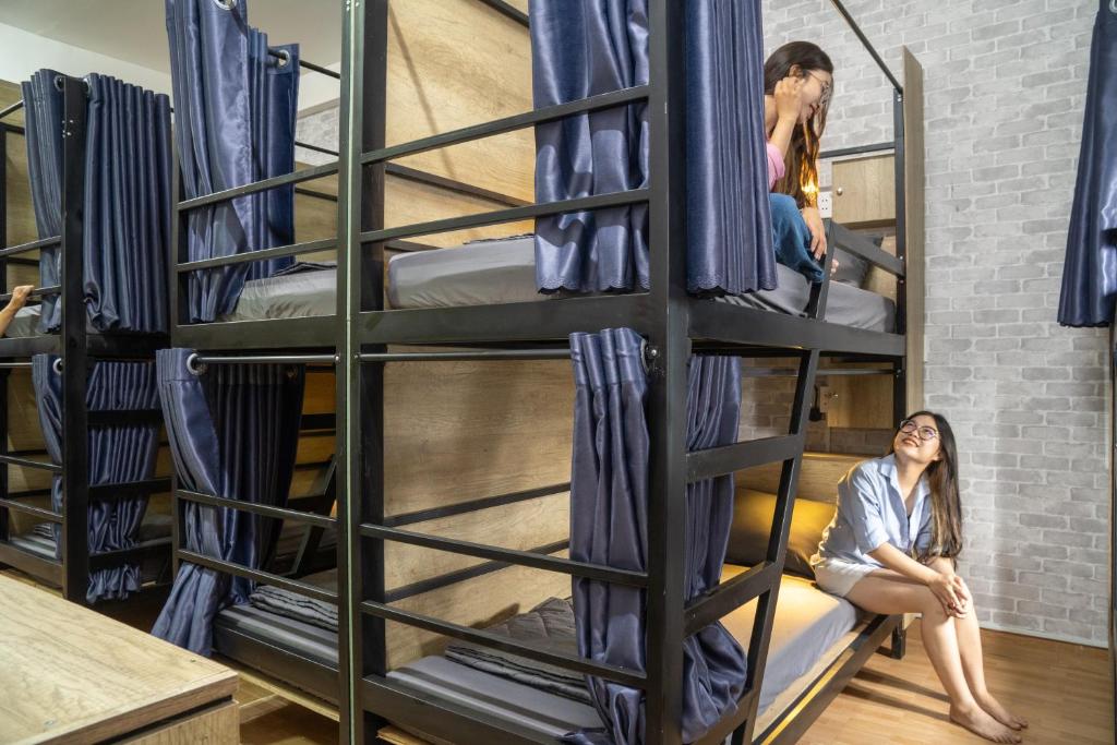 Da Nang S Phuot Hostel - Litera En La Habitación Del Dormitorio Femenino