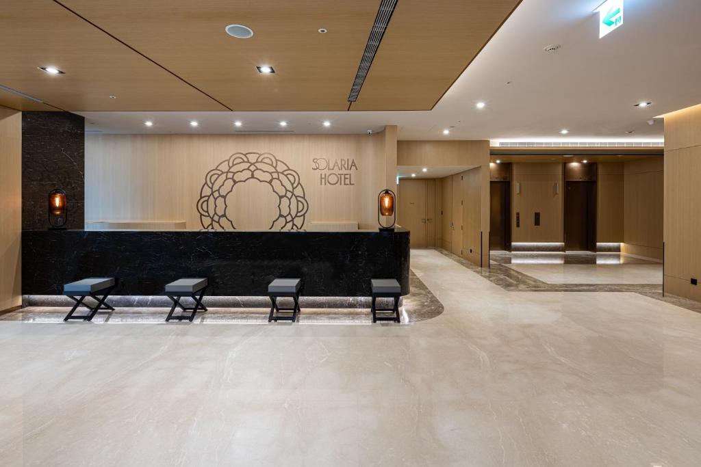 Vstupní hala nebo recepce v ubytování Solaria Nishitetsu Hotel Taipei Ximen