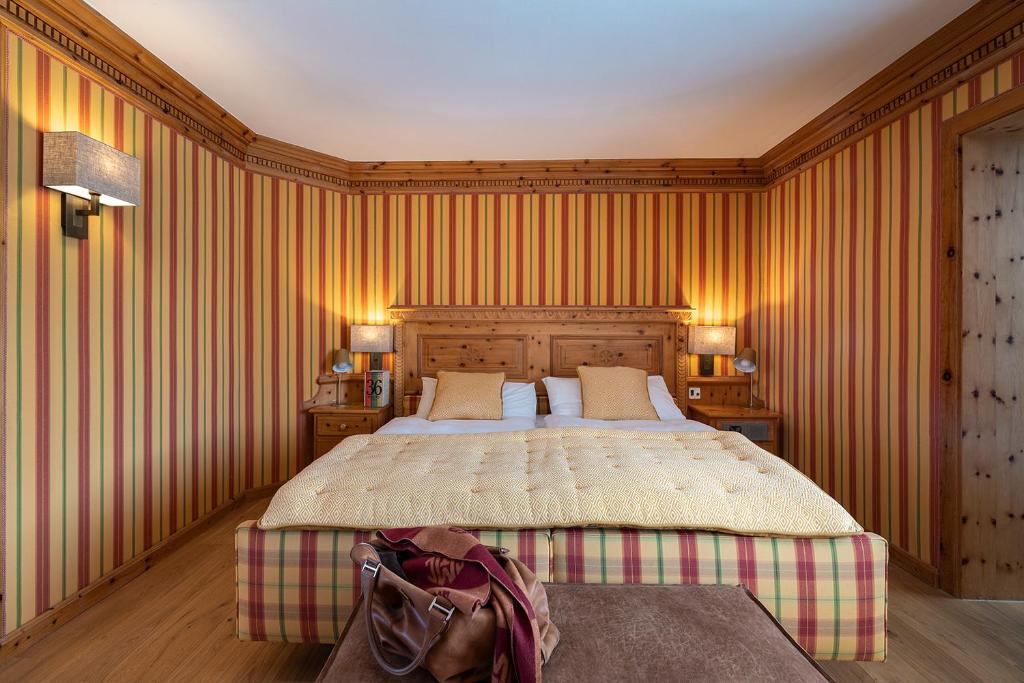 Postel nebo postele na pokoji v ubytování Hotel Steffani