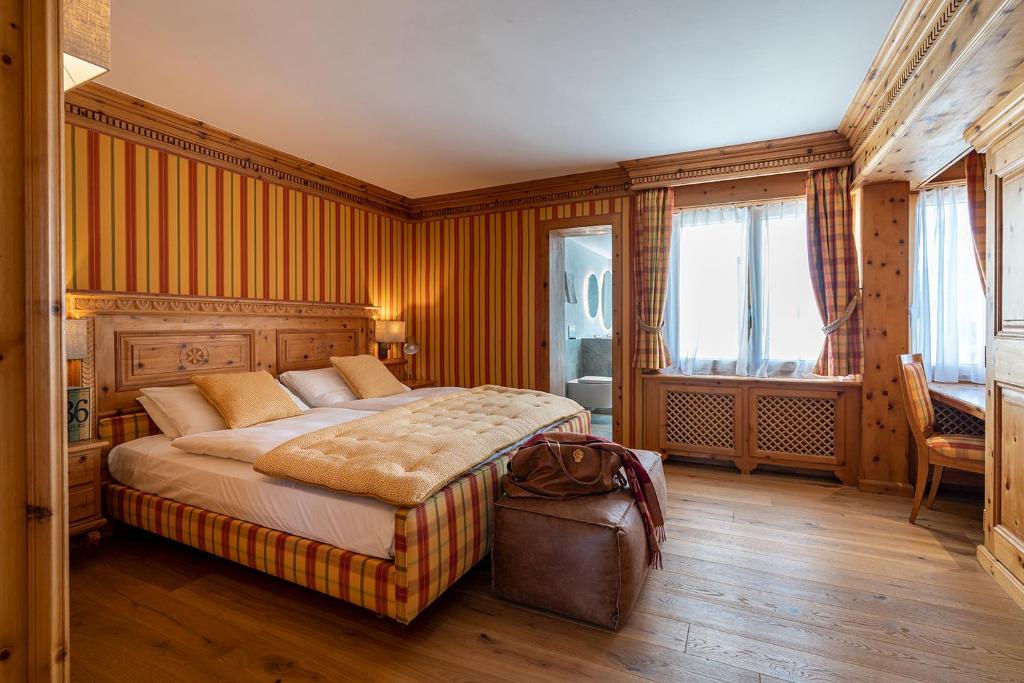 Postel nebo postele na pokoji v ubytování Hotel Steffani