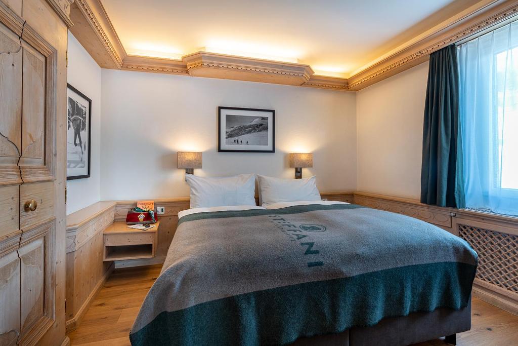 Postel nebo postele na pokoji v ubytování Hotel Steffani
