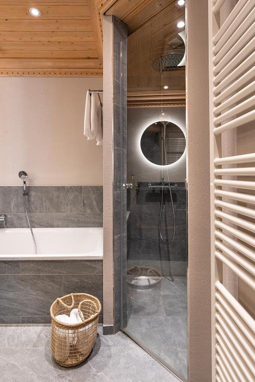 Koupelna v ubytování Hotel Steffani