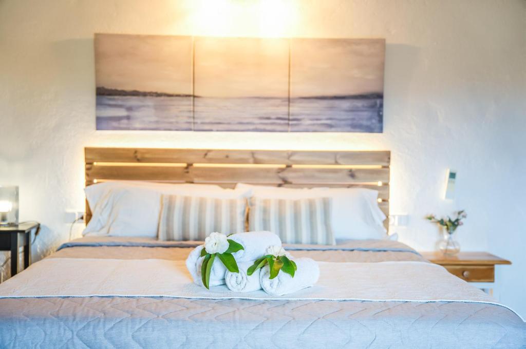 Posteľ alebo postele v izbe v ubytovaní Ideal Property Mallorca - Can Carabassot