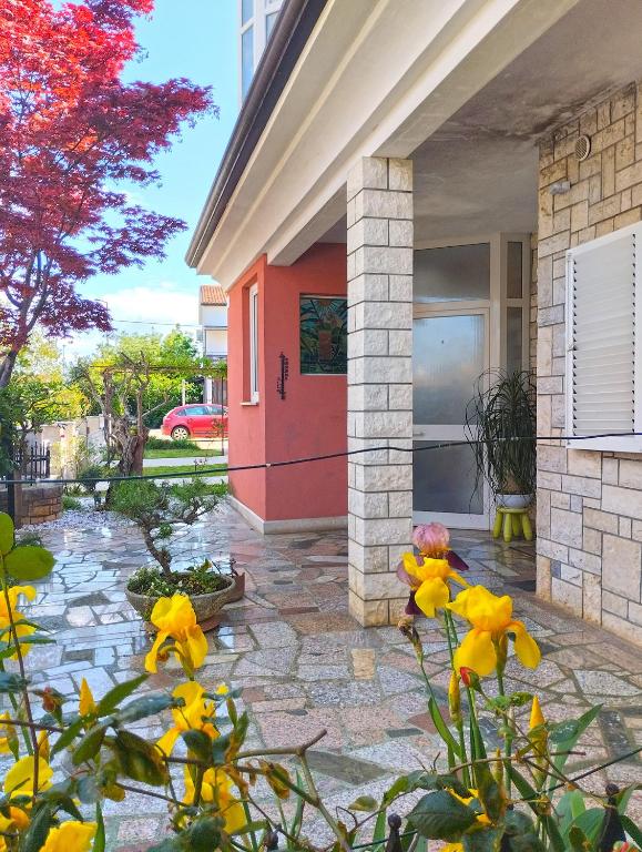 Vonkajšia záhrada v ubytovaní Apartment Danica 356