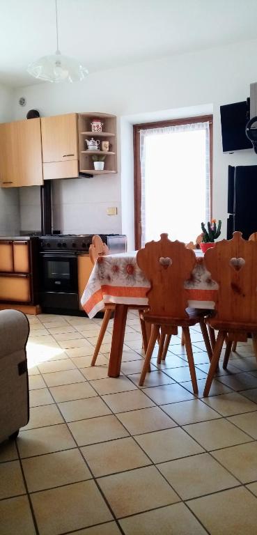 A kitchen or kitchenette at Al Portec