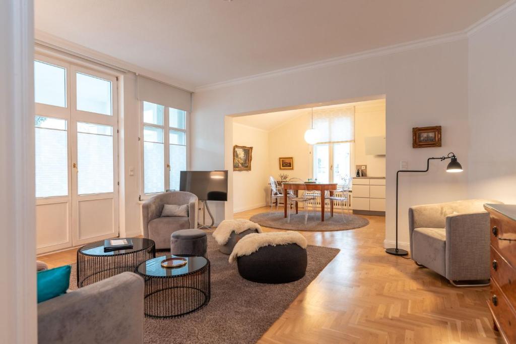 Posezení v ubytování Villa Franz Josef App 08