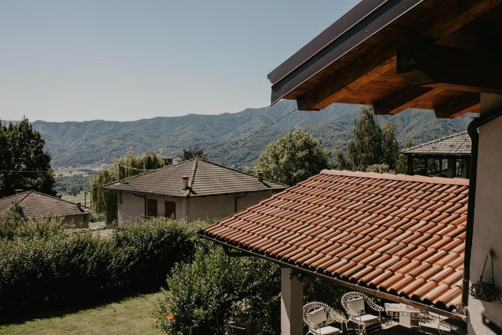 Widok na góry z tego obiektu B&B