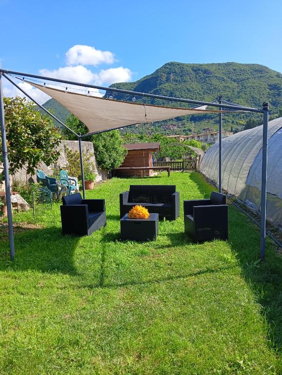 Vonkajšia záhrada v ubytovaní AGRITURISMO CORTE FONTANA APP. BARBARA