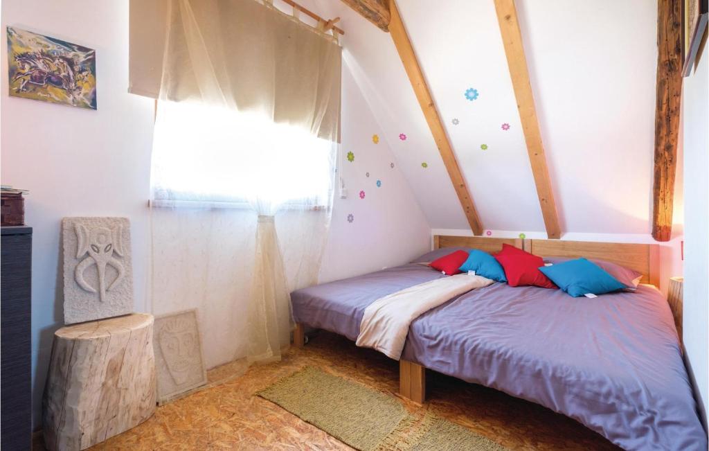 Posteľ alebo postele v izbe v ubytovaní Two-Bedroom Holiday Home In Poljana