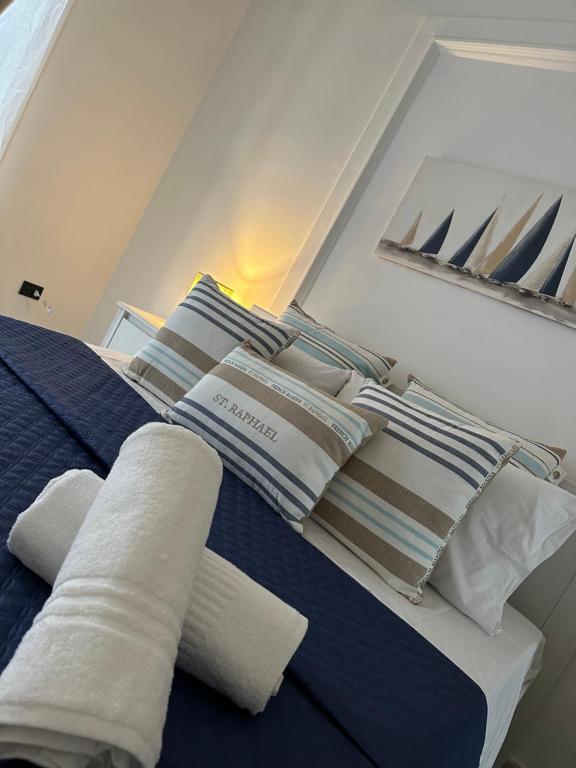 Posteľ alebo postele v izbe v ubytovaní B&B mazzocchi