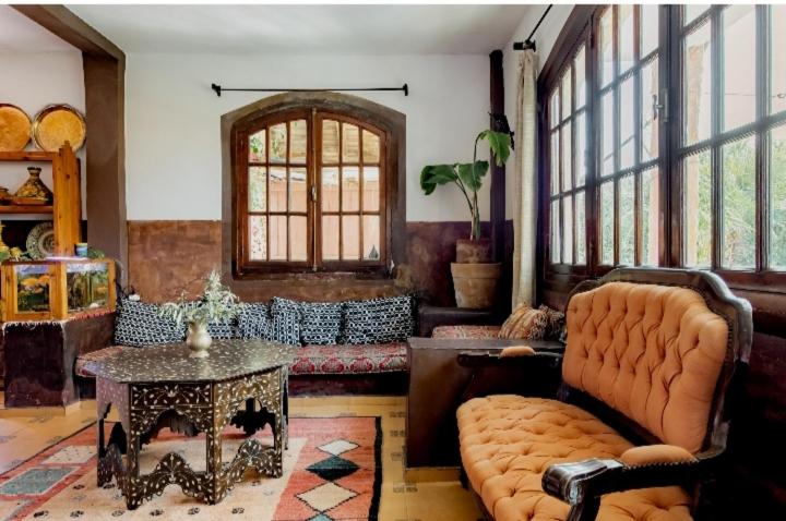 Χώρος καθιστικού στο Hajrienne guest house
