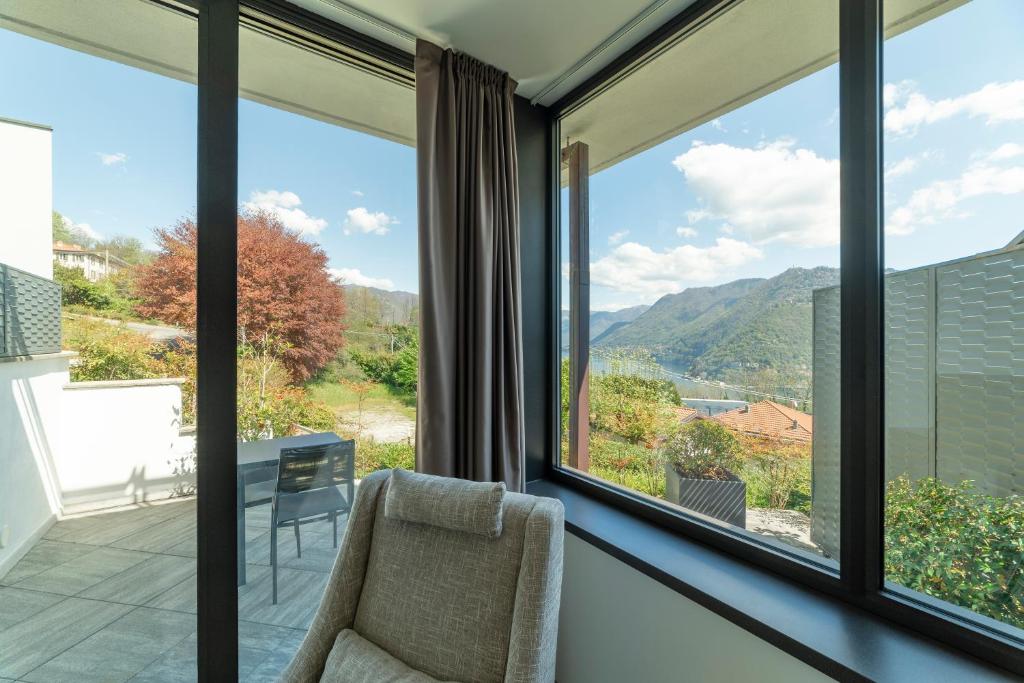 Nespecifikovaný výhled na hory nebo výhled na hory při pohledu z bed and breakfast
