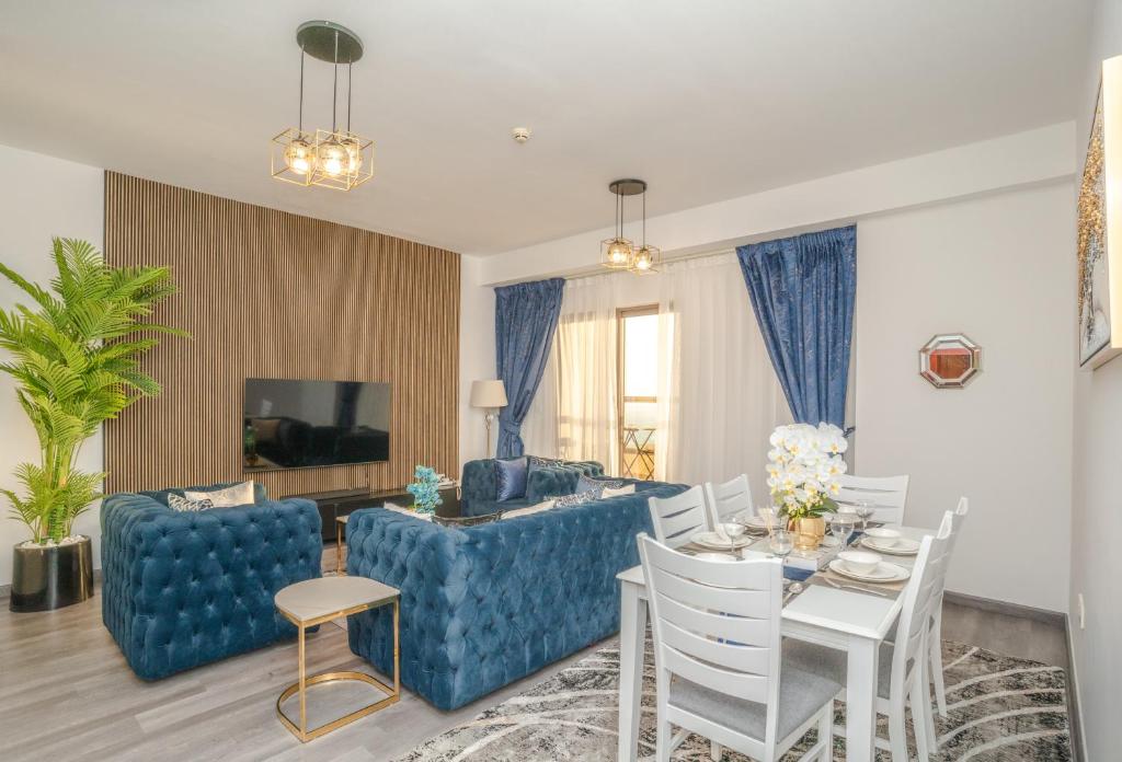 Sapphire 02BHK Sea & Sunset view Apartment at JBR with Child FREE