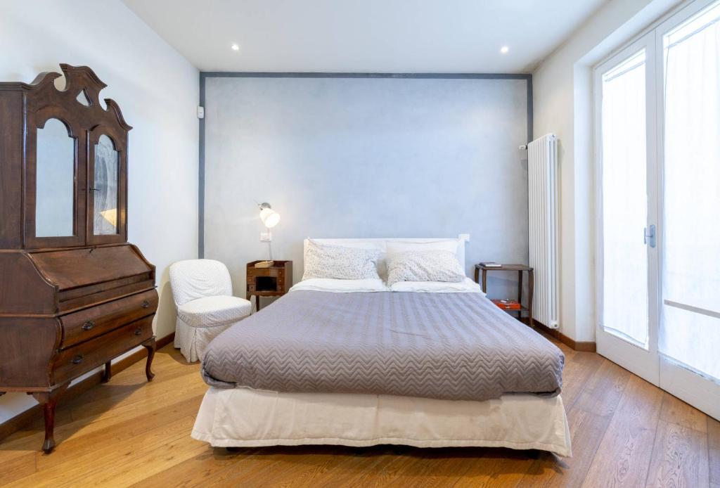 Ένα ή περισσότερα κρεβάτια σε δωμάτιο στο Villa Viola