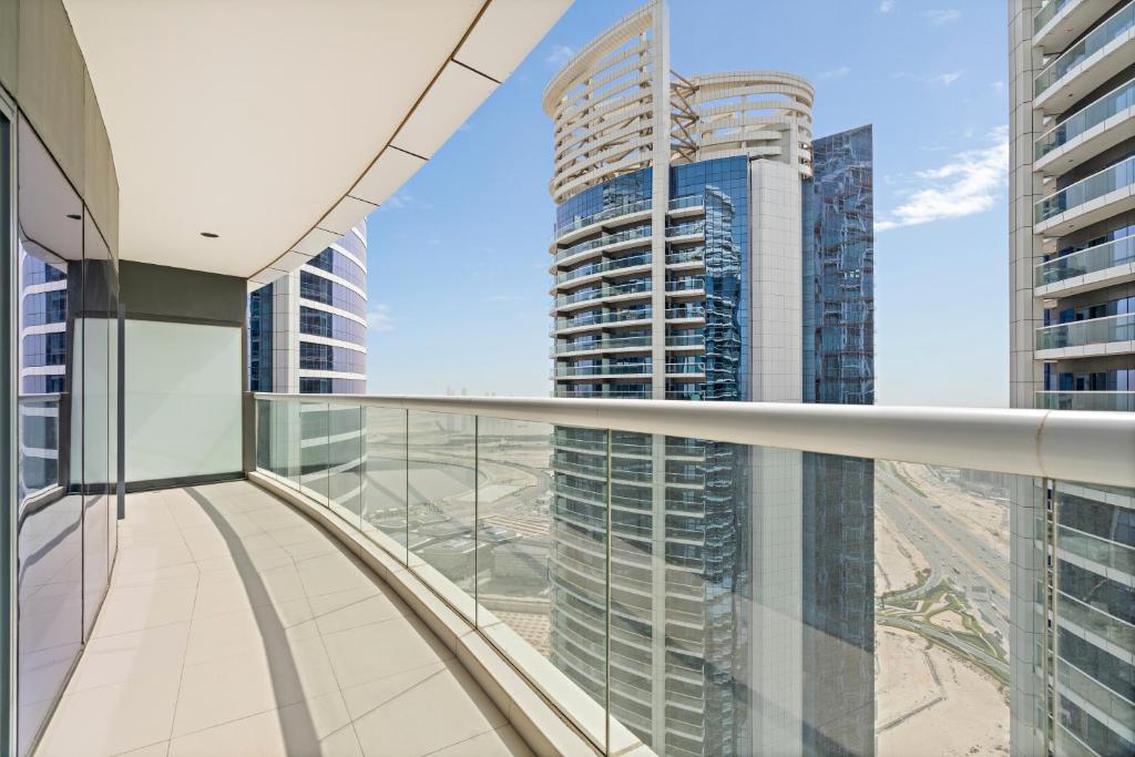 Balkón nebo terasa v ubytování ALiving Luxury 1BR Paramount Towers Business Bay 6205