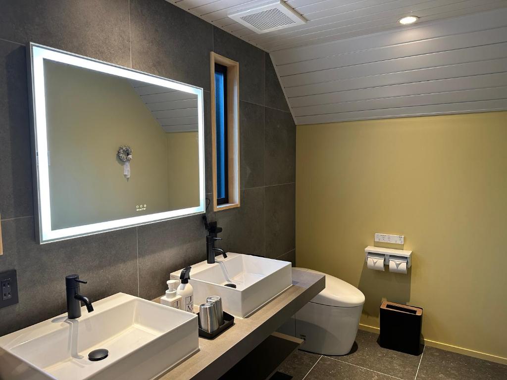Koupelna v ubytování enico MtFuji Resort&Glamping