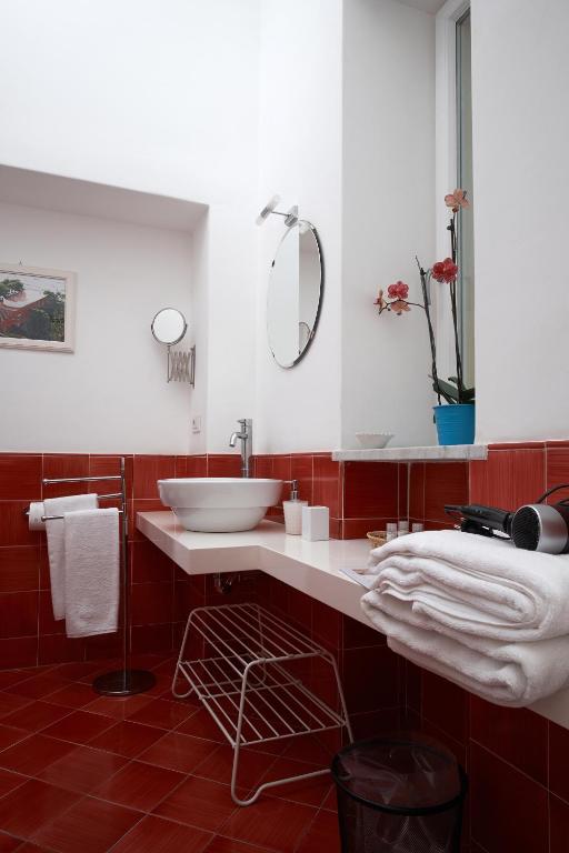 Koupelna v ubytování Affittacamere Capri Dolce Vita