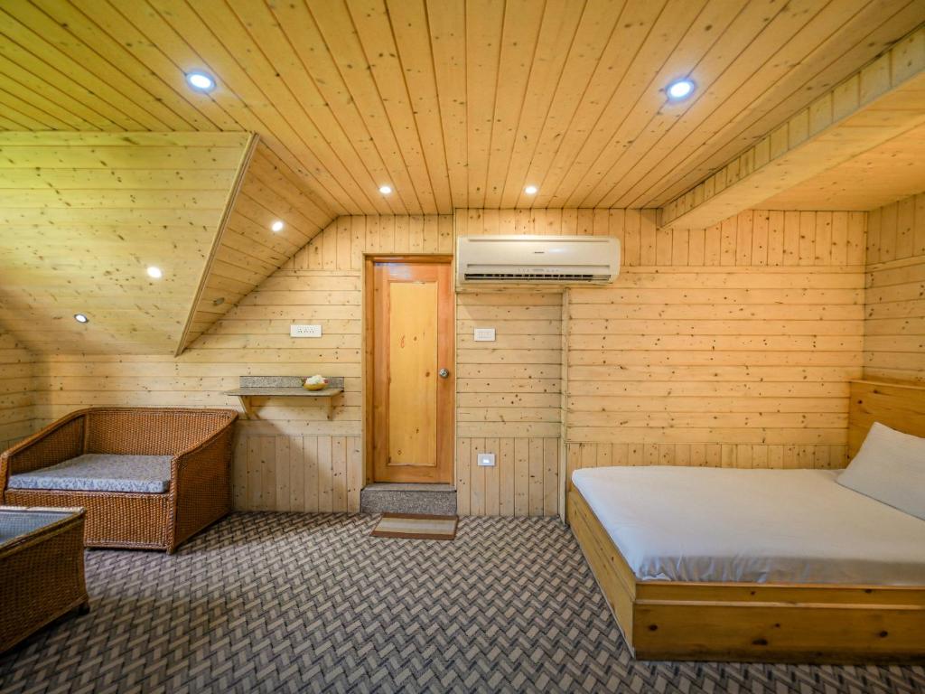 Postel nebo postele na pokoji v ubytování Hotel Mirage