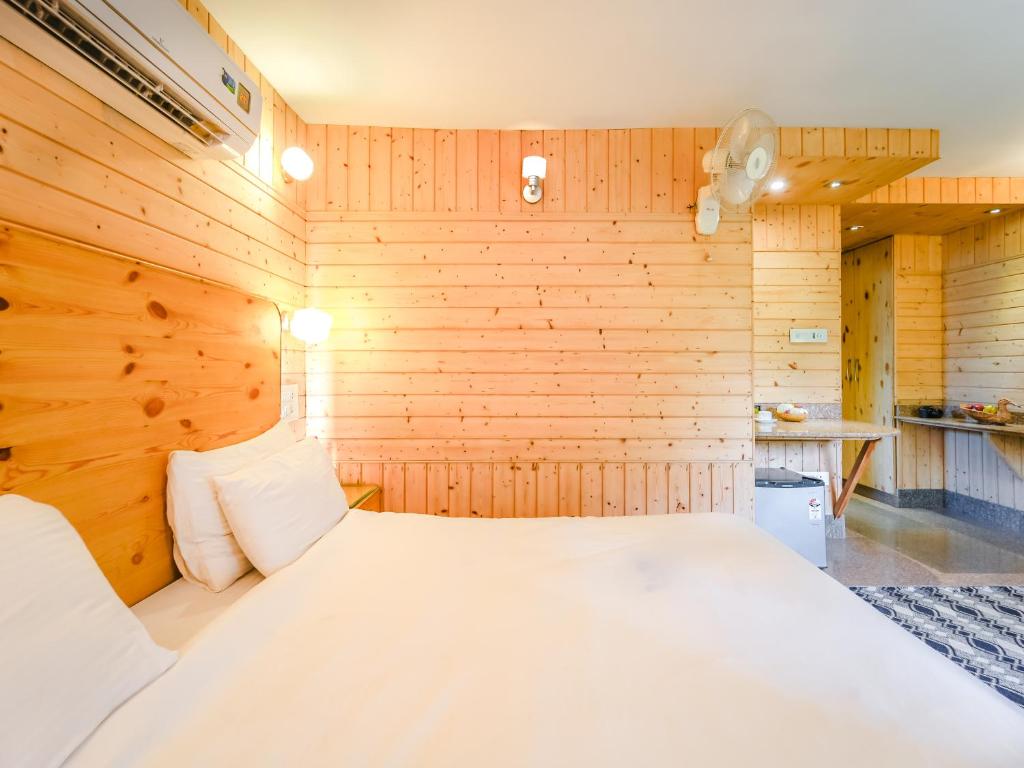 Postel nebo postele na pokoji v ubytování Hotel Mirage