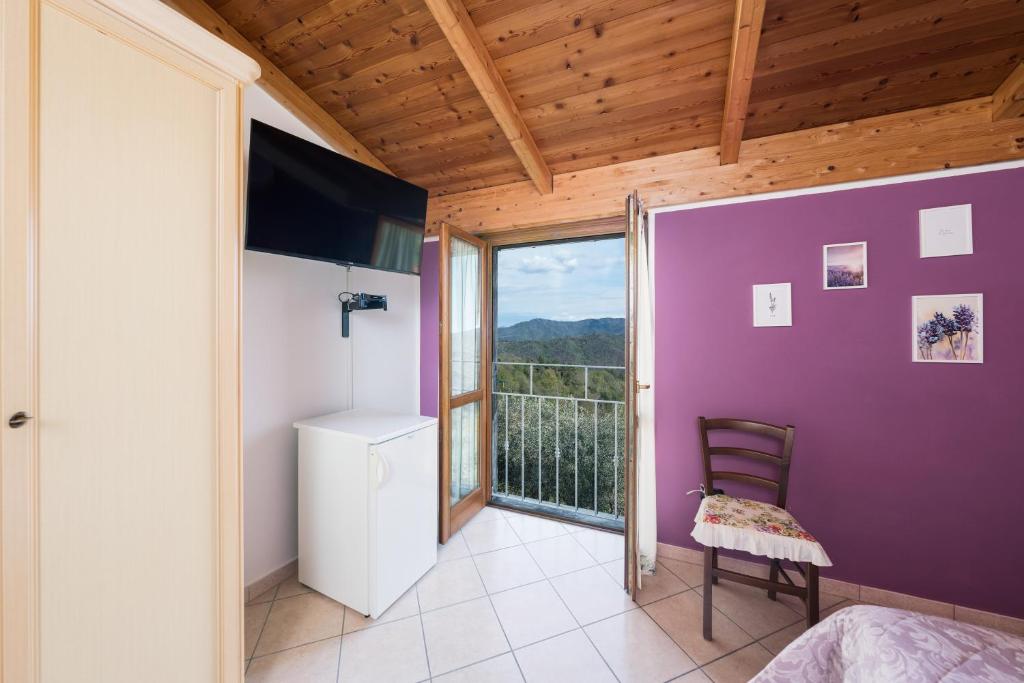 Balkón nebo terasa v ubytování Agriturismo Daniela