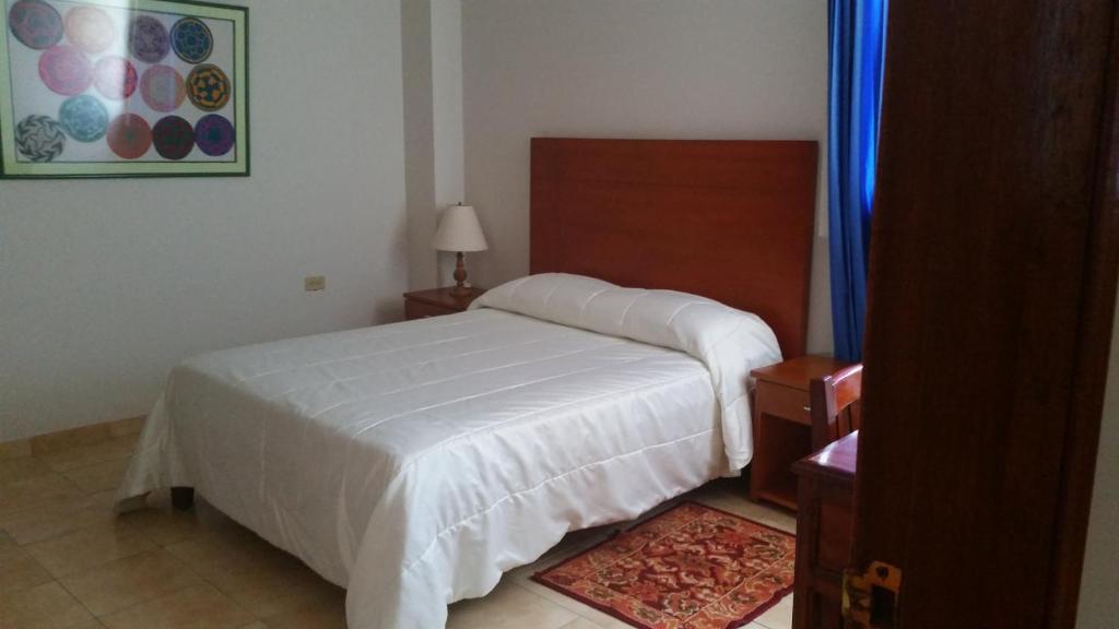 Postel nebo postele na pokoji v ubytování Hotel Majayura Sol