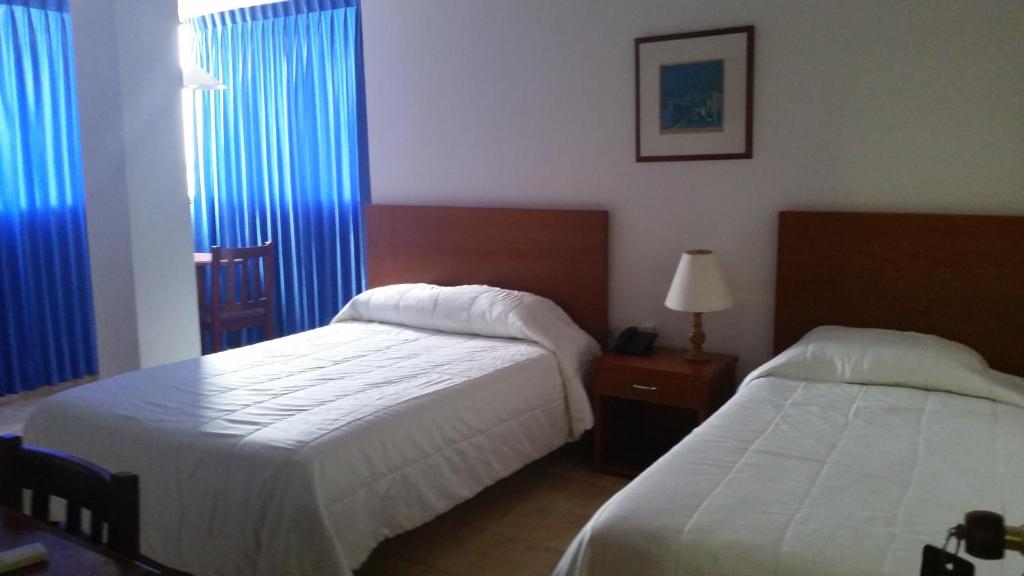 Postel nebo postele na pokoji v ubytování Hotel Majayura Sol
