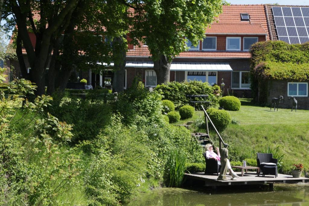 Zahrada ubytování Pension Landart