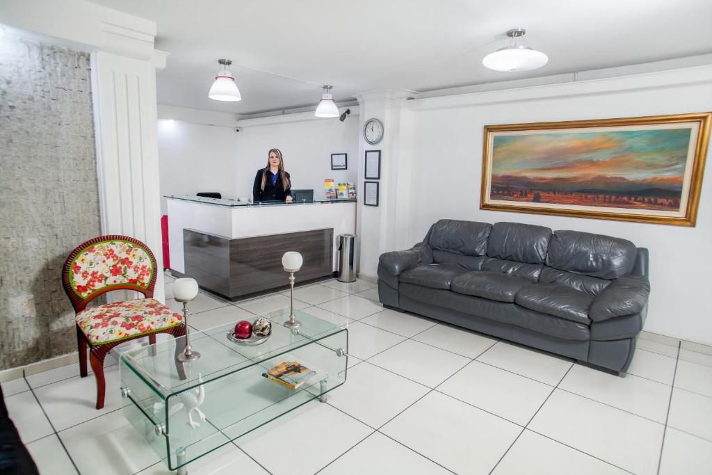 Posezení v ubytování Hotel Florida Inn