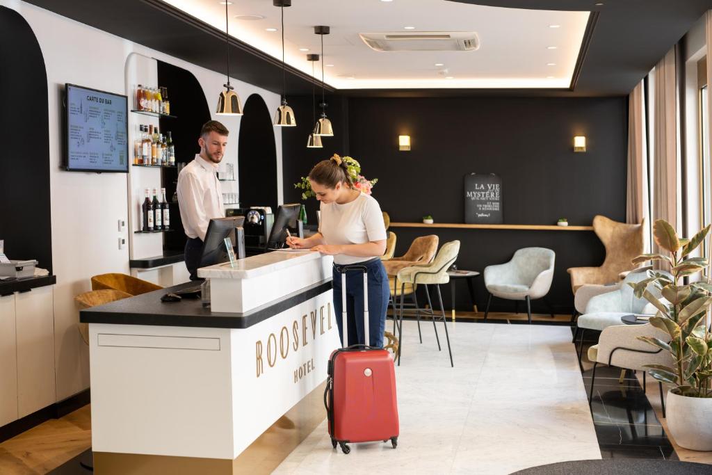 Hôtel Le Roosevelt Lyon - Resim 7