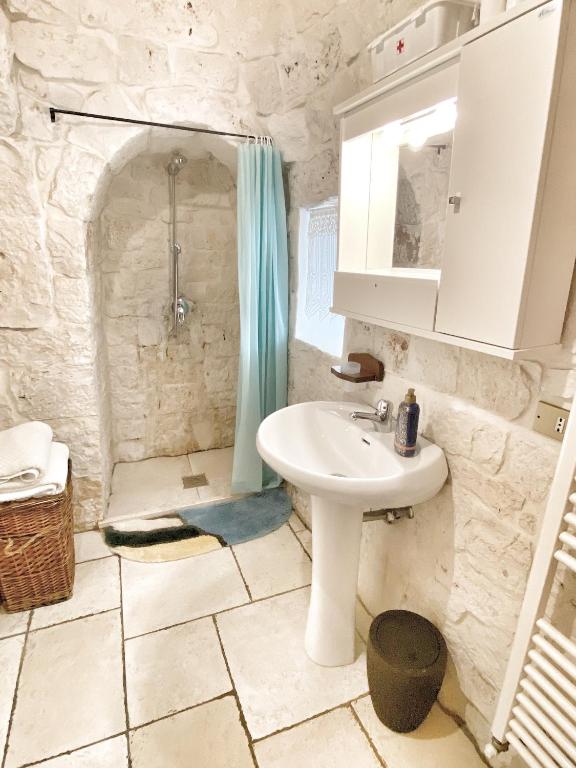 Et bad på Trulli Caroli
