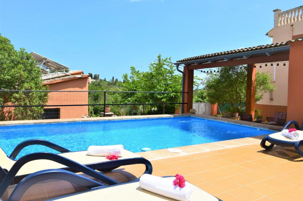 Bazén v ubytování Ideal Property Mallorca - Madona - Es Puig nebo v jeho okolí
