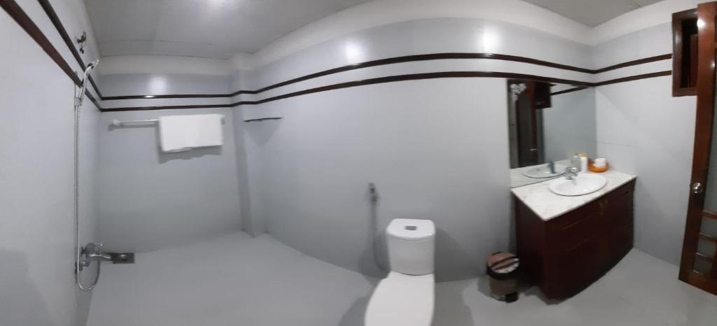 Koupelna v ubytování Hoang Thu Hostel
