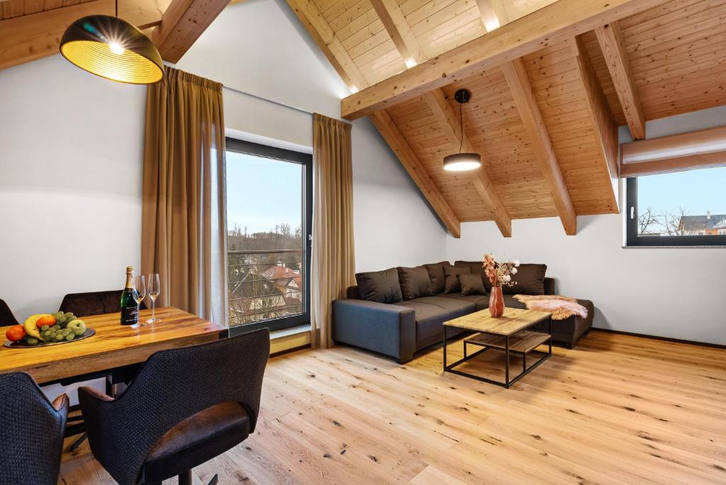 Posezení v ubytování Apartmány Čistá