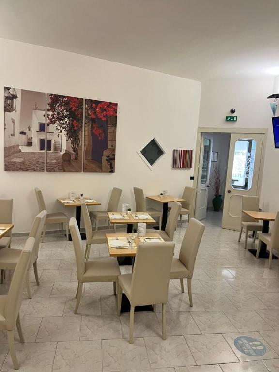 Posezení v ubytování Hotel La Plancia