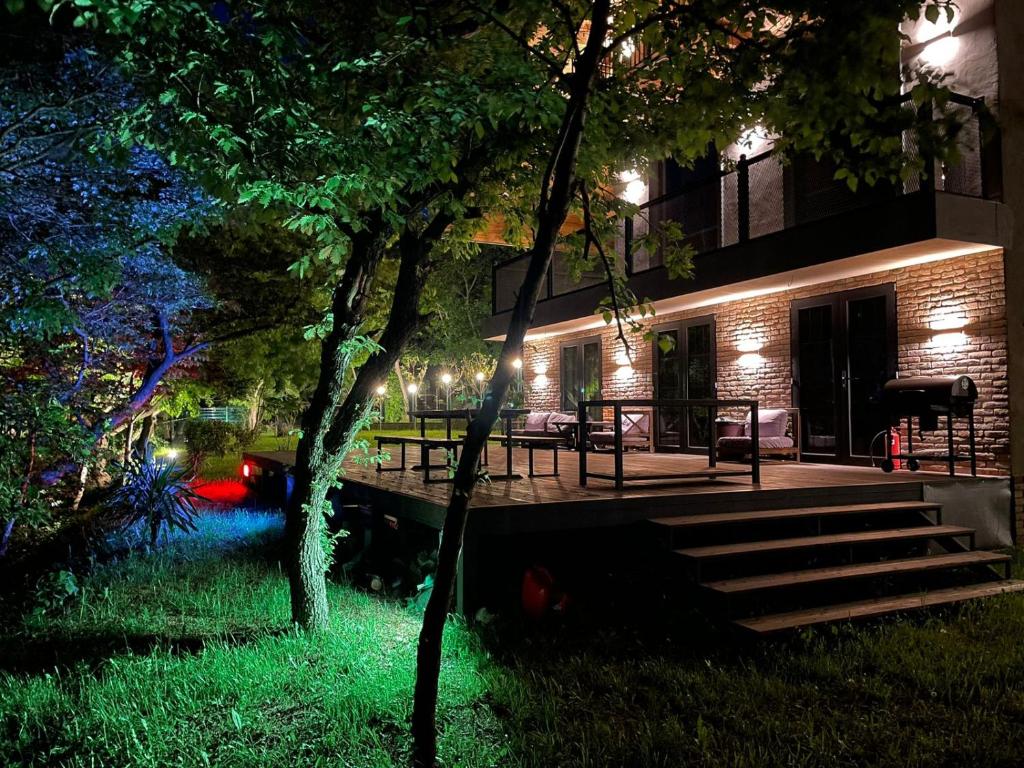 Zahrada ubytování CROFT Villa
