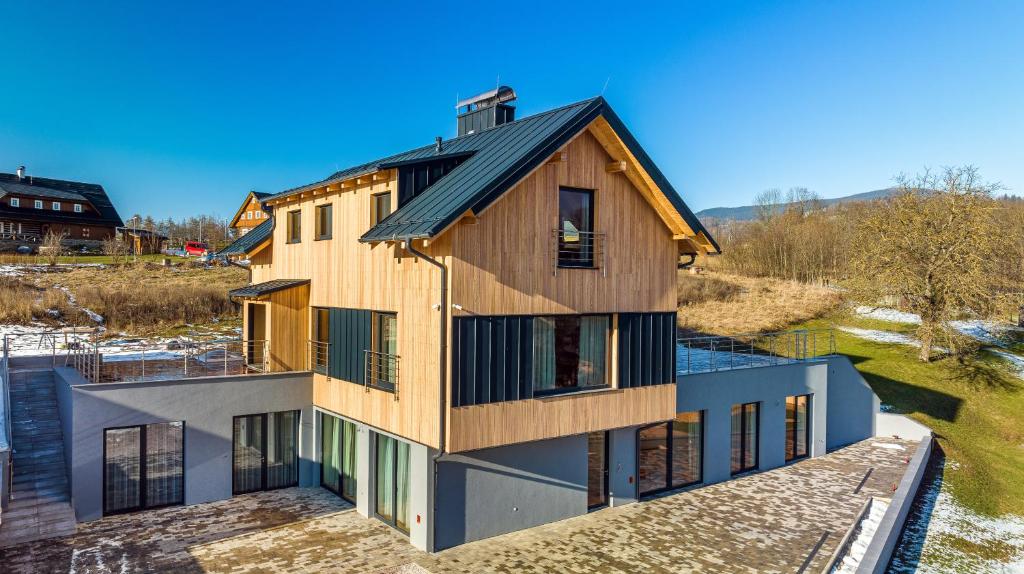 Budova, kde se apartmán nachází