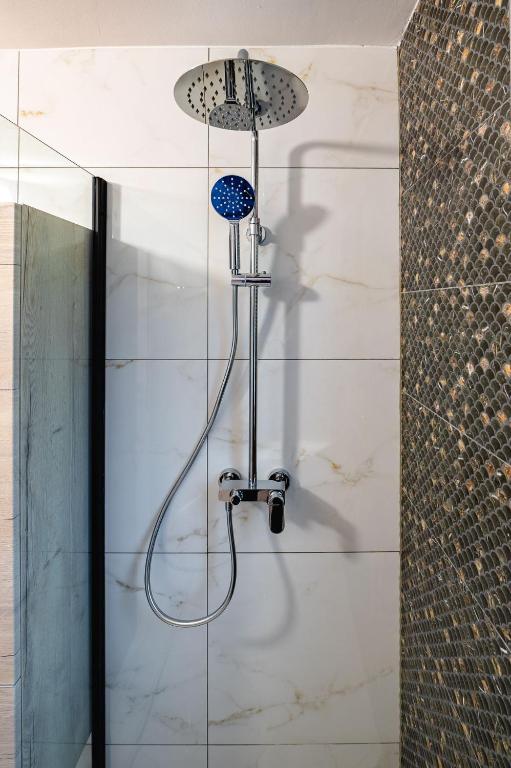 Koupelna v ubytování Apartma na hribu