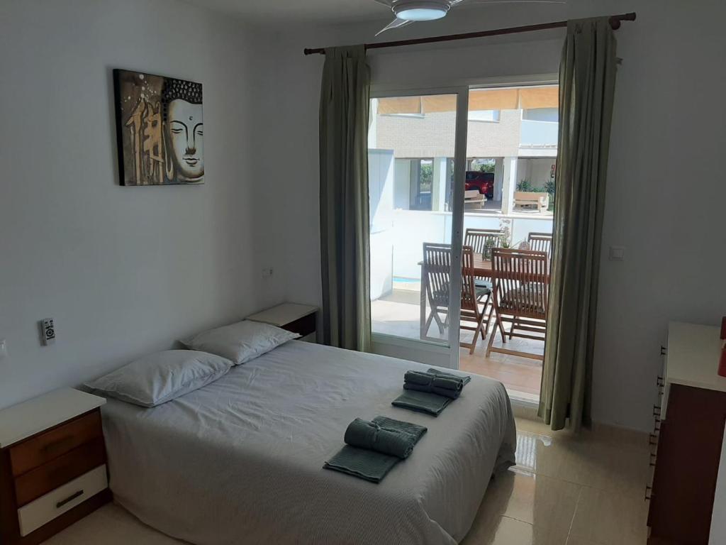 Fotografie z fotogalerie ubytování Two bed two bathrooms ground floor Apartment with pool view v destinaci Denia