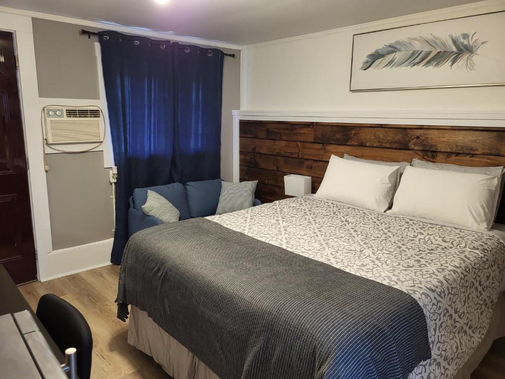 Postel nebo postele na pokoji v ubytování Scoodic Motel