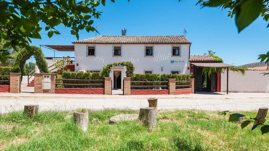 Zahrada ubytování El Cortijuelo de la Media Luna Alcalá La Real by Ruralidays