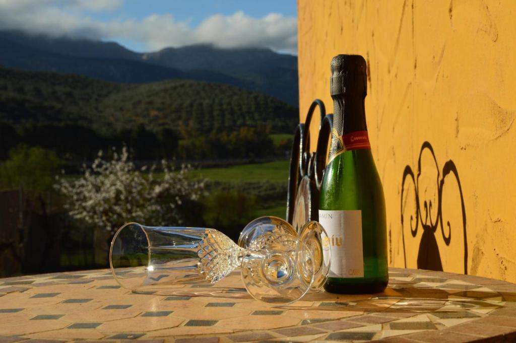 Nespecifikovaný výhled na hory nebo výhled na hory při pohledu z bed and breakfast