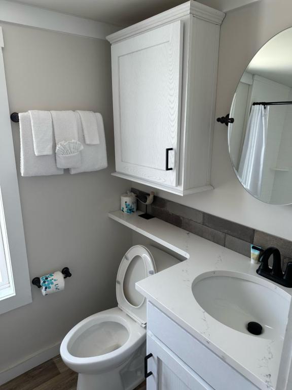 Ein Badezimmer in der Unterkunft Gulf Shores RV Resort