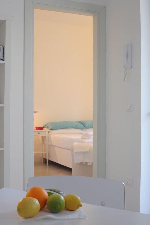 Postel nebo postele na pokoji v ubytování Agriturismo Casebianche