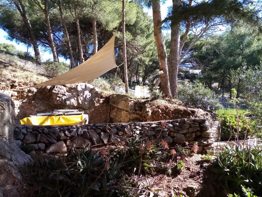 Zahrada ubytování villa rahuette